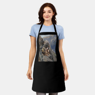 Native American Icons: Apache Warriors, US Cavalry Apron