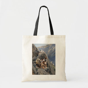 Native American Icons: Apache Warriors, US Cavalry Tote Bag