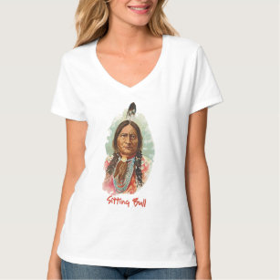 Native American Indian Chief Playing Cards T-Shirt