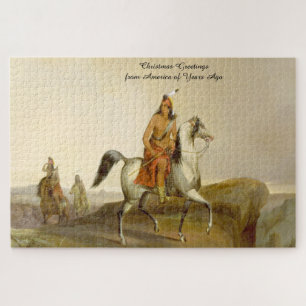Native American Indian Jigsaw Puzzle