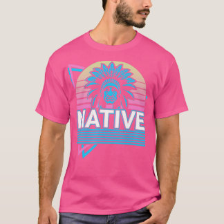 Native American Indian Retro Gift T-Shirt