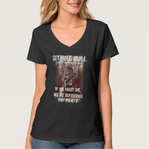 Native American Indian Sitting Bull Sioux Lakota T-Shirt
