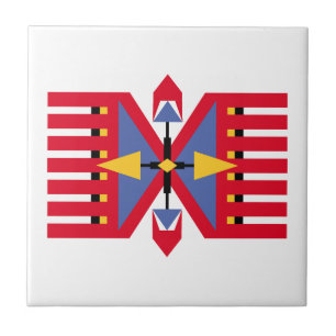 native american indian traditional textile motif s tile