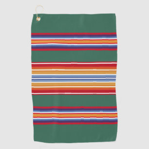 native american indian traditional textile motifs golf towel