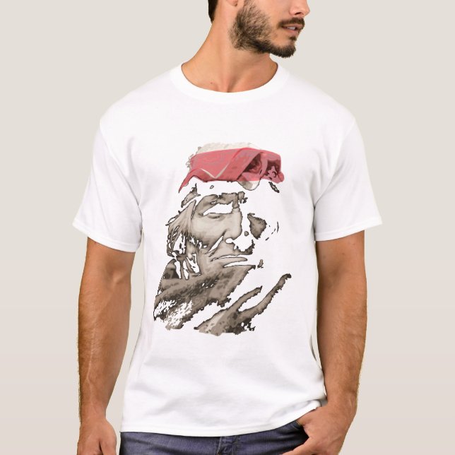 Native American Indian Warrior T-Shirt (Front)