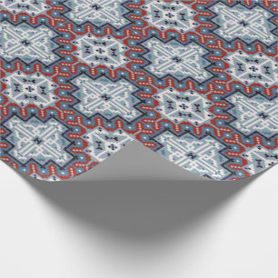 Native American Indians Navajo Pattern Wrapping Paper
