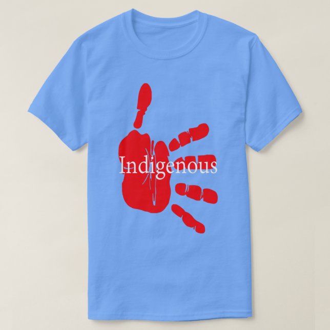 Native American Indigenous mask  T-Shirt (Design Front)