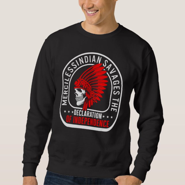 Native American Indigenous People's Day Oct 12 Col Sweatshirt (Front)