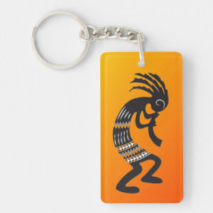 Native American Kokopelli Symbol Keychain