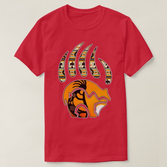 Native American kokopelli  T-Shirt (Design Front)