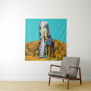 Native American Lakota Sioux Tapestry