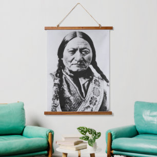 Native American: Lakota Sitting Bull Fort Buford Hanging Tapestry