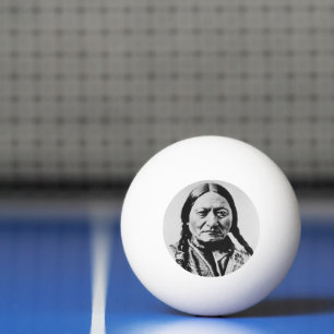 Native American: Lakota Sitting Bull Fort Buford Ping Pong Ball