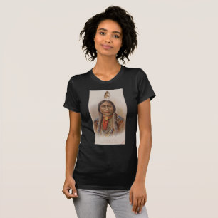 Native American: Lakota Sitting Bull, Smoking Ad T-Shirt