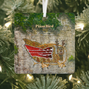 Native American Legend Piasa Bird Metal Tree Decoration