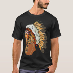 Native American Man T-Shirt