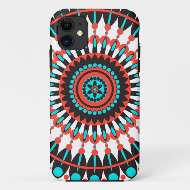 Native American Mandala Case-Mate iPhone Case (Back)