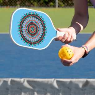 Native American Mandala Pickleball Paddle