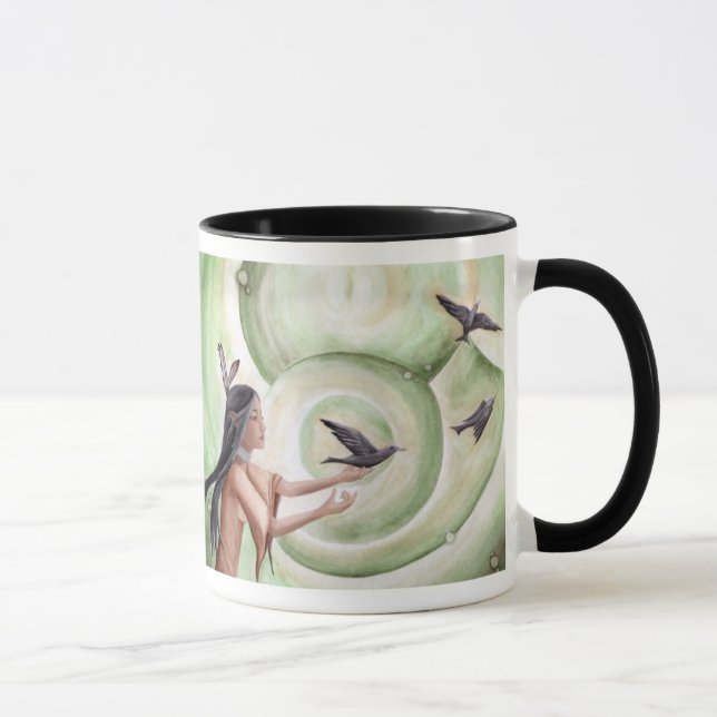 Native American Mug The Messengers Mug (Right)
