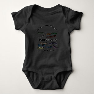 NATIVE AMERICAN NAMES ON TSHIRTS-NEWBORN to 3X /  Baby Bodysuit