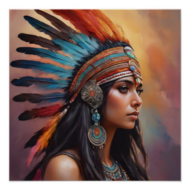 Native American no 8 Poster (Front)