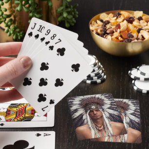 Native American Ojibwe Playing Cards