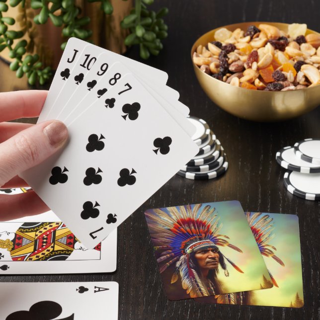  Native American Ojibwe  Playing Cards (In Situ)
