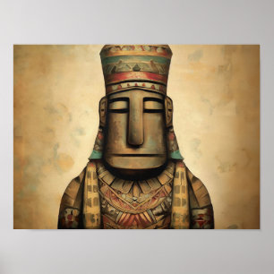 Native American Painting Poster