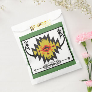 Native American Party Kokopelli Party Favour Bags
