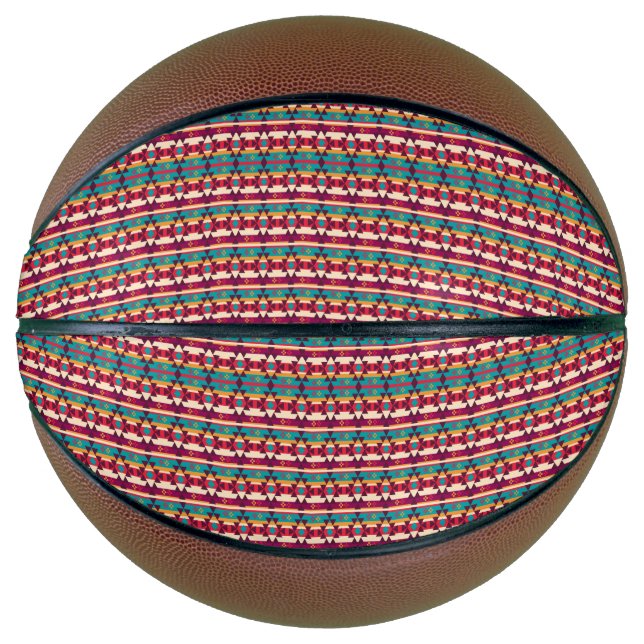 Native American Pattern Basketball (Front)