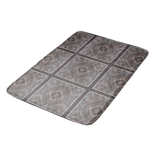 Native American Pattern Bath Mat