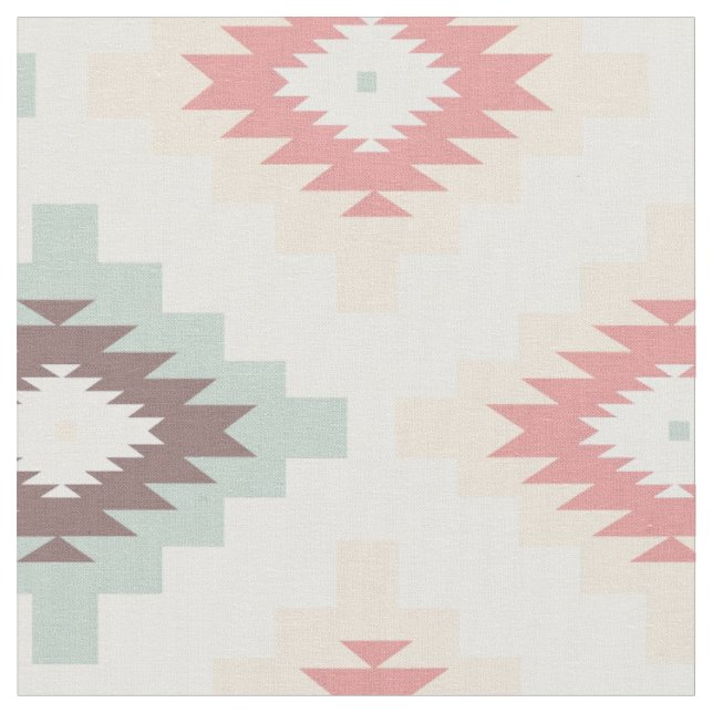 Native American Pattern Fabric (Close Up)