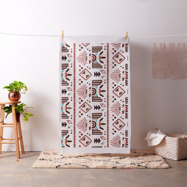 Native American Pattern Fabric (In Situ)