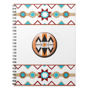 Native American Pattern Notebook