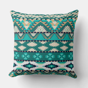 Native American Pattern Throw Pillow/Aztec Cushion