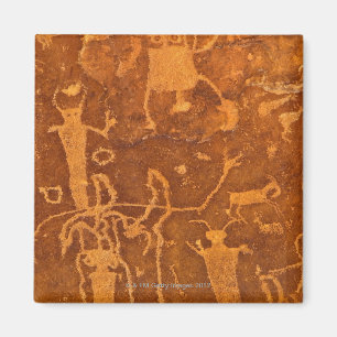 Native American petroglyphs, Rochester Panel, Magnet