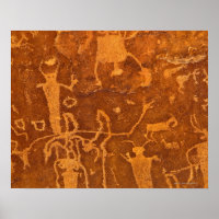 Native American petroglyphs, Rochester Panel,