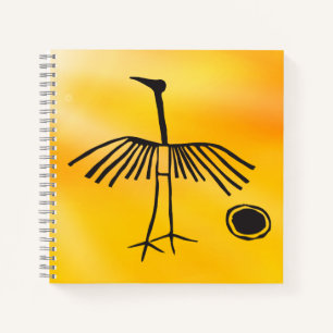 Native American Phoenix Thunderbird Notebook