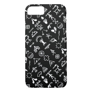 Native American Picture Symbols Case-Mate iPhone Case