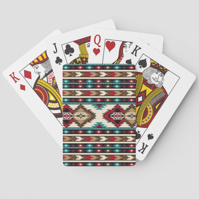 Native American Playing Cards (Back)