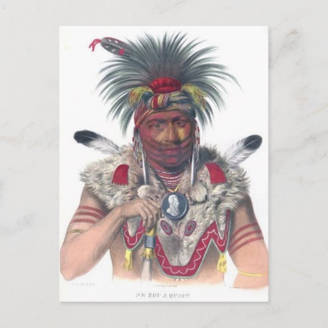 Native American Postcard (Front)