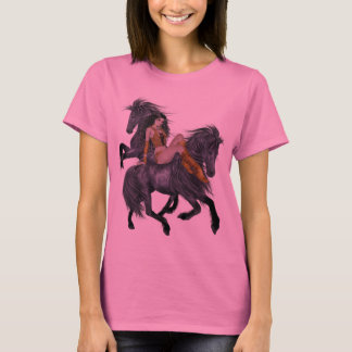 Native American Princess and Stallions Shirt