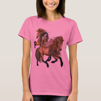 Native American Princess and Stallions Shirt