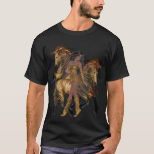 Native American Princess and Stallions Shirt