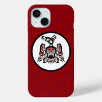 Native American Red Black Kaigani Thunderbird