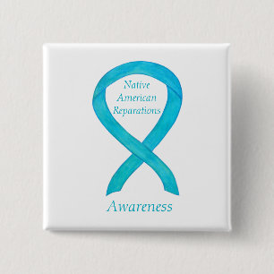 Native American Reparations Awareness Ribbon Pins