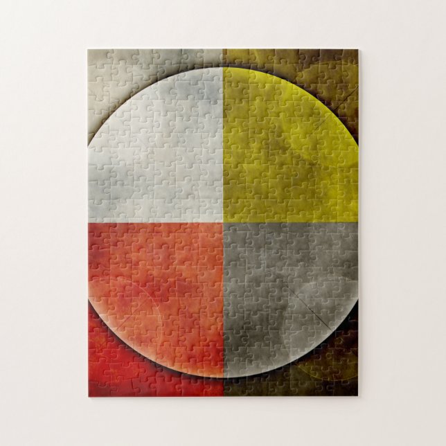 Native American Sacred Hoop Jigsaw Puzzle (Vertical)