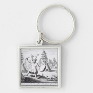 Native American Shaman Key Ring