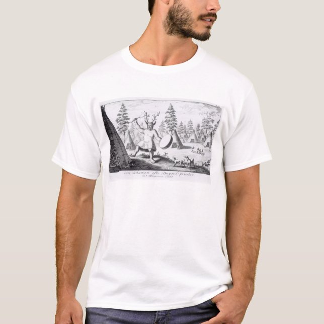 Native American Shaman T-Shirt (Front)