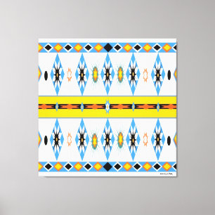 Native American Shoshone Stretched Canvas Print